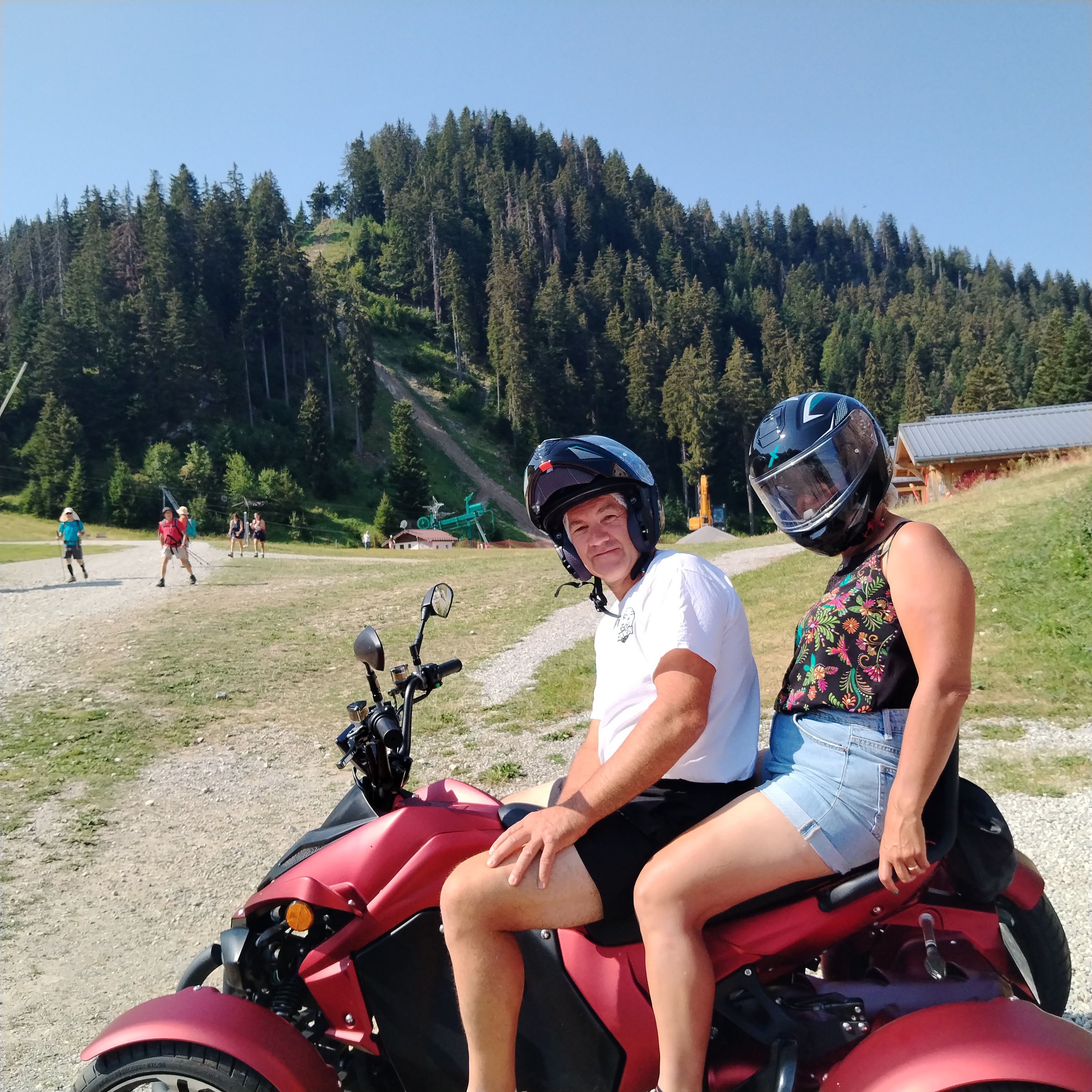 Balade en quad électrique