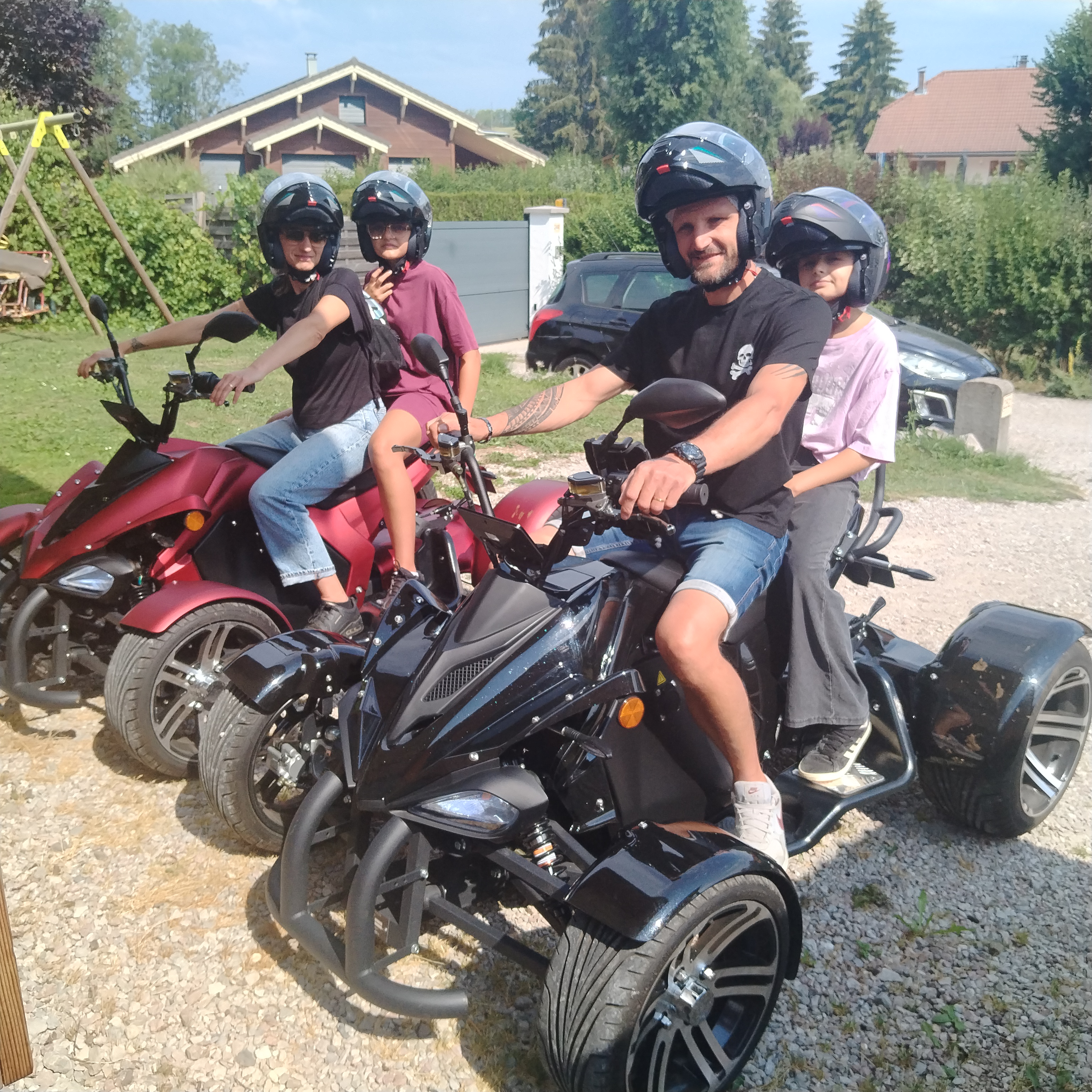 Sortie en quad